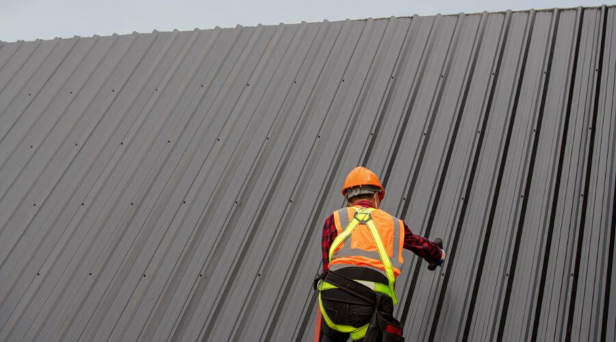 Professional metal roof installation services in Essig, MN
